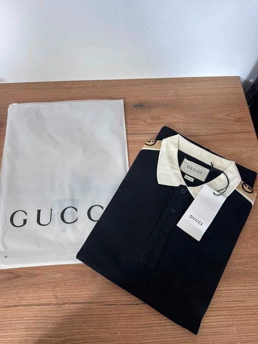 Tricou Polo Gucci negru