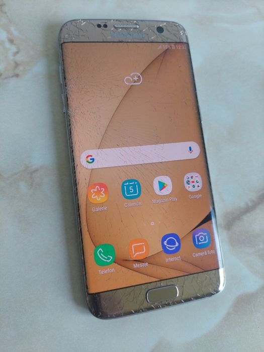[S7Edge] Vând Samsung Galaxy S7 Edge Gold [eroare la camera selfie] //poze reale