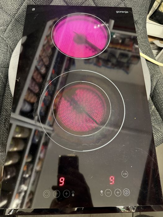 Керамичен котлон Горение за части