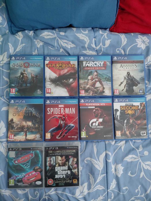 Видео Игри за ps4 и ps3