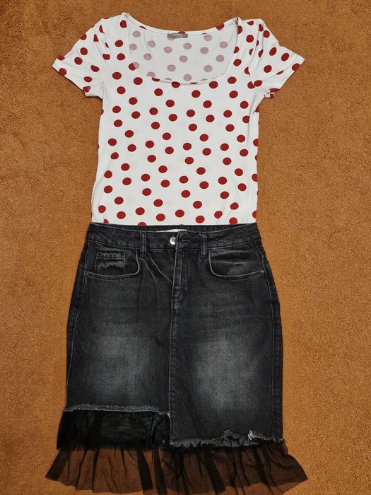 Lot fuste si topuri masura 32-34