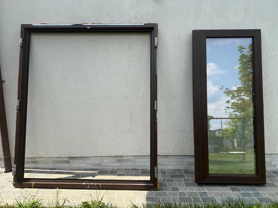 Ușă termopan Salamander bluEvolution 92, wenge, sticlă All Season, 177.5 x 206 cm