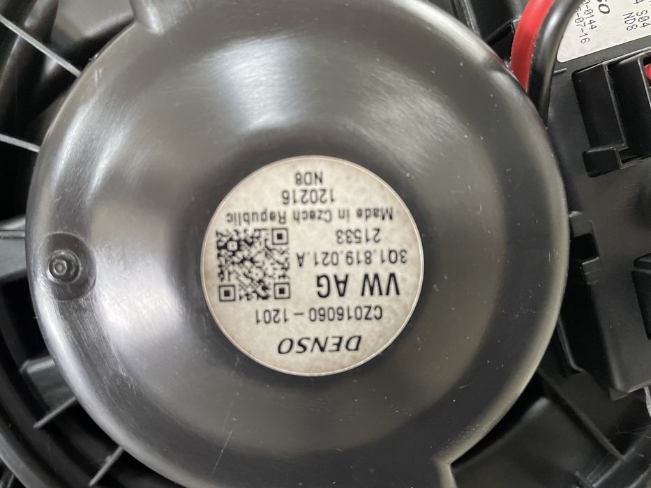 Aeroterma caldura ventilator VW Passat b8 superb 3