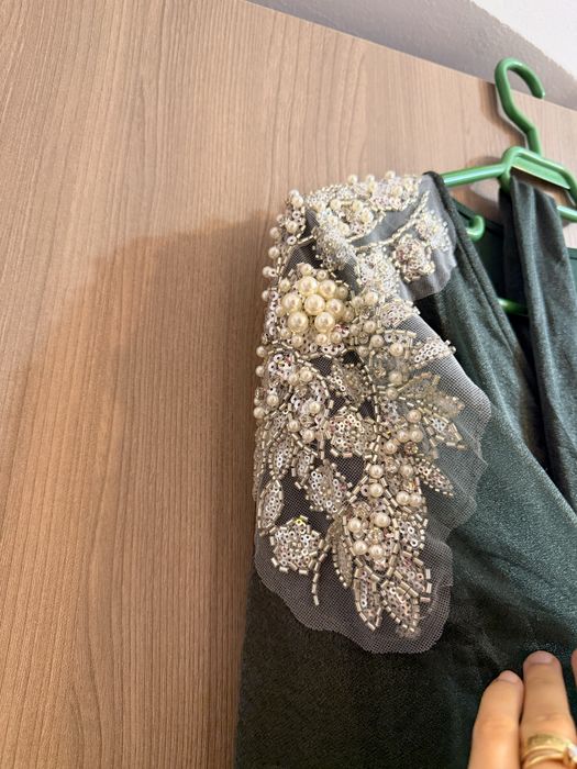 Vand rochie ocazie noua verde Shein M / 38