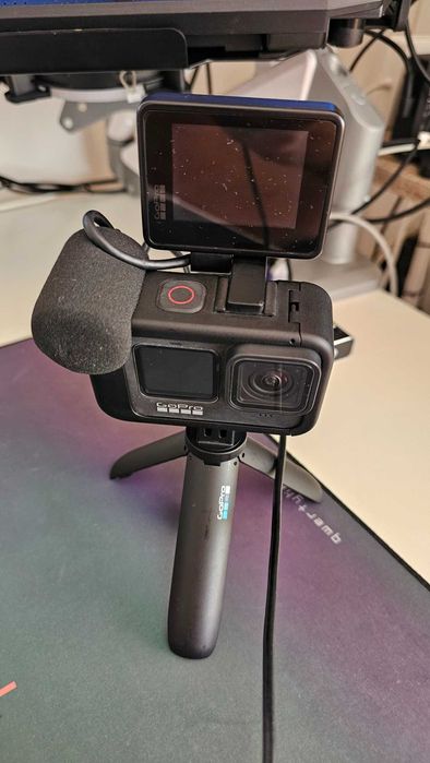 GoPro Media Mod Carcasa Multimedia pentru HERO9 10 11 12 13 Black
