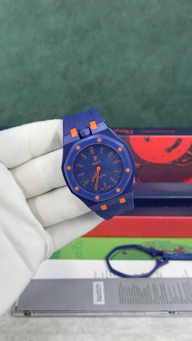 PREMIUM Унисекс часовник AP × Swatch 2026