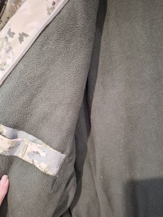 Камуфлированная куртка теплая