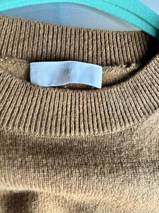 Bluza din casmir camel