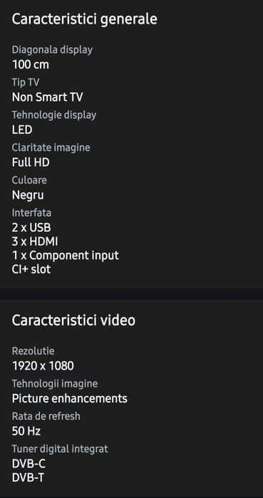 Televizor LED Star-Light 100 cm  Full HD