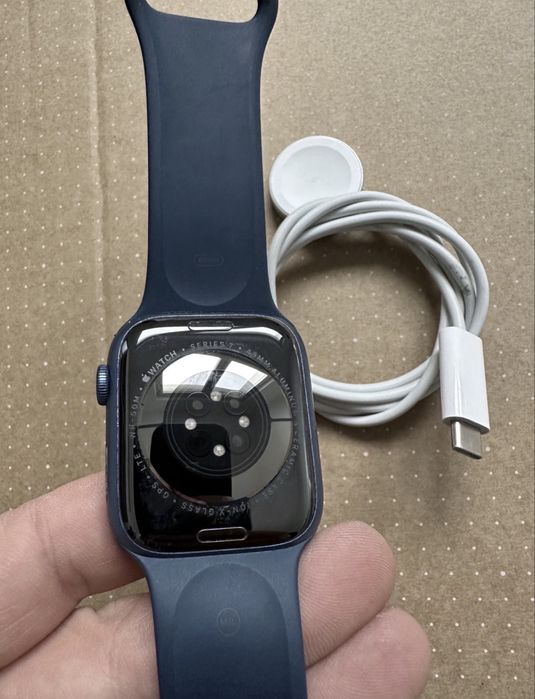 Apple watch 7 Blue, 45mm Gps+ Cellular