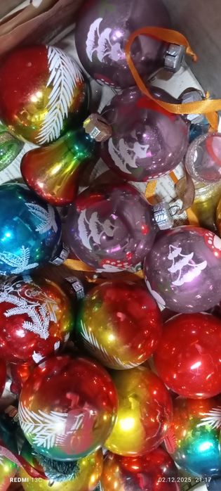 Продается советские СССР и немецкие ГДР елочные игрушки шары и разные