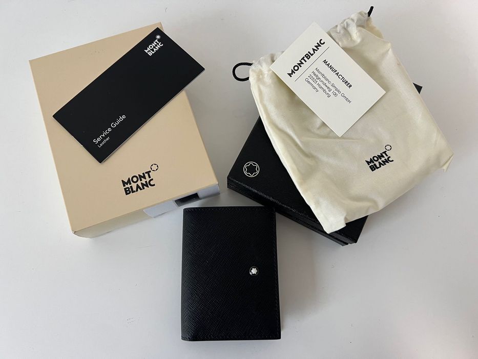 Montblanc Sartorial continental wallet nano Black