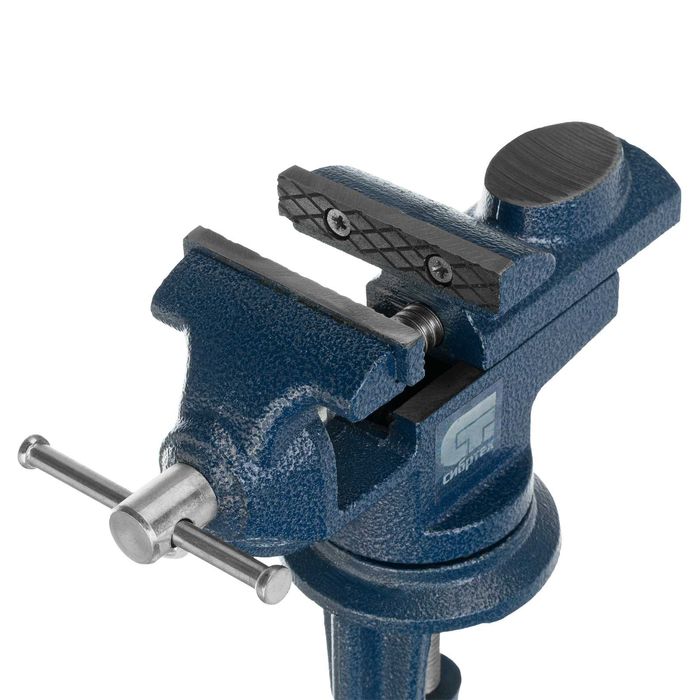 Тиски слесарные, настольные,  ширина рабочих губок 50 мм,  Сибртех