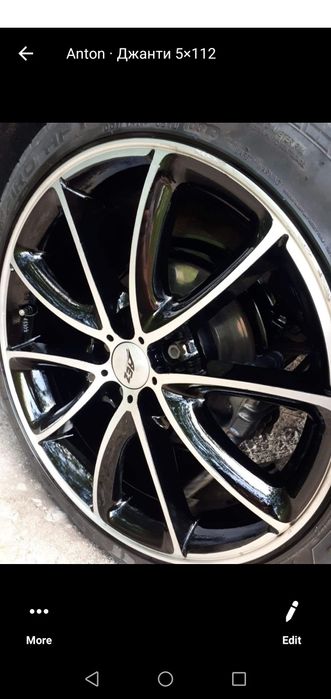 Джанти с летни гуми 18 5х112