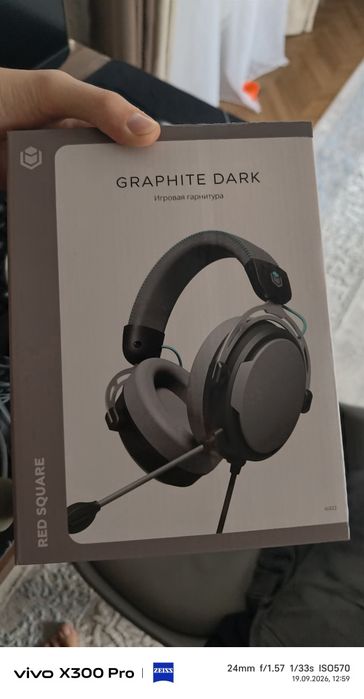 Продам наушнки Red Square graphite dark