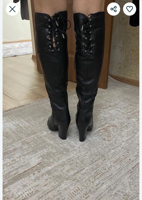 Продам сапоги ботфорты