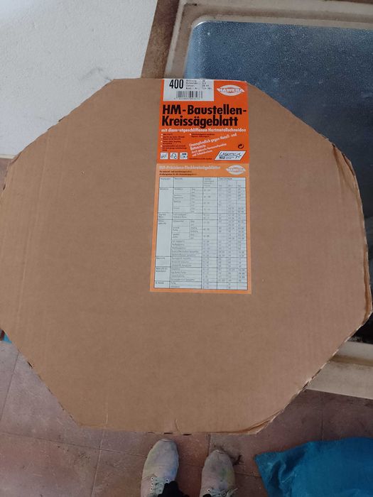 нов диамантен диск Hawera 400мм