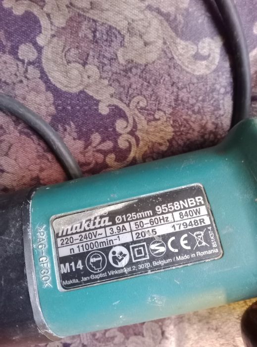 Makita 9558NBR Ъглошлайф