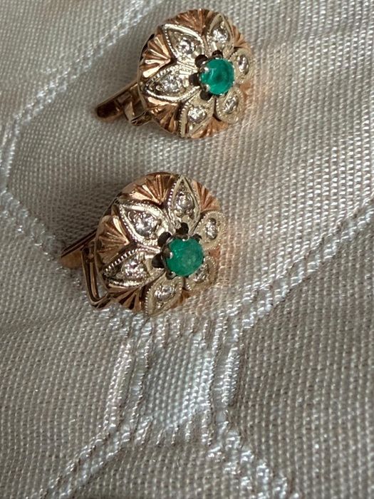 Серьги 585 пробы 5,5 грам