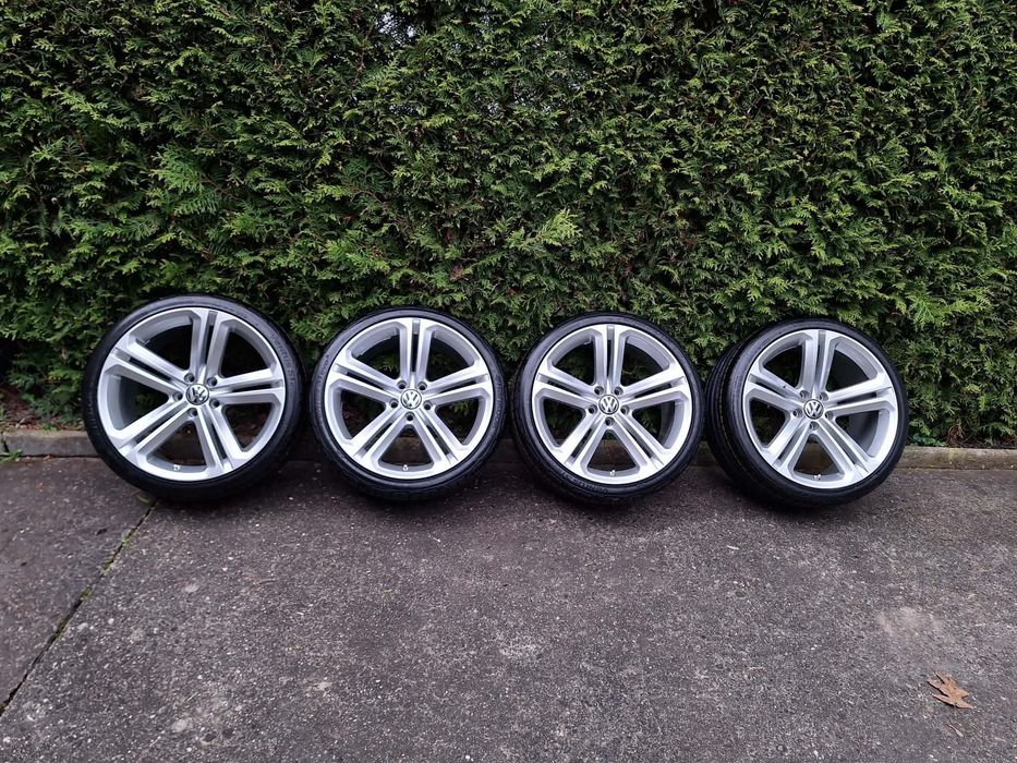 Jante VW Mallory R19, cauciucuri noi 235/35/R19 (Tiguan, Passat, CC, golf, Volkswagen)