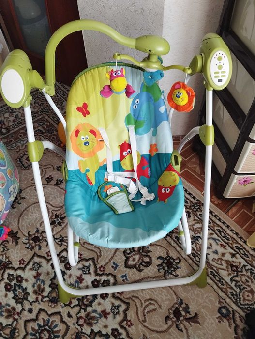 Электрокачеля шезлонг