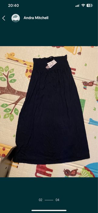 Rochie gravide Kiabi noua M-L