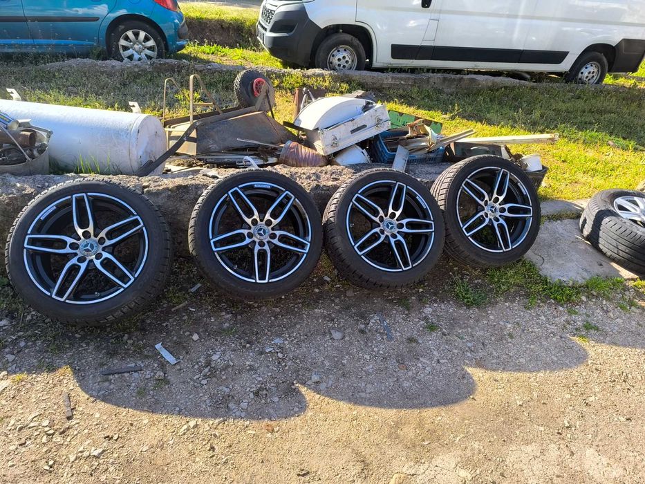 Алуминиеви джанти за Мерцедес АМГ 17 цола с нови гуми