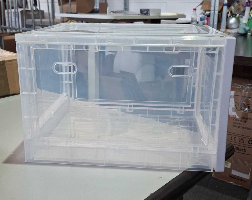 Cutie depozitare cu cifru, plastic securizat, transparent