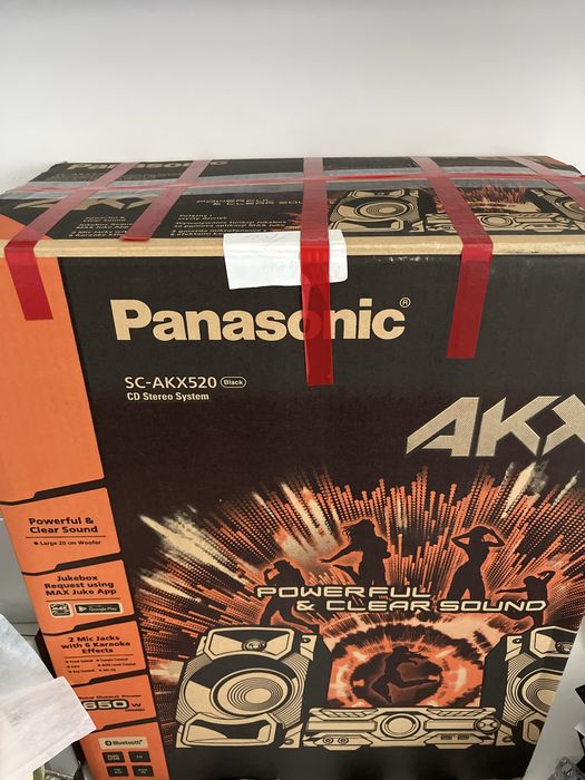 Аудио система PANASONIC SC-AKX520E-K
