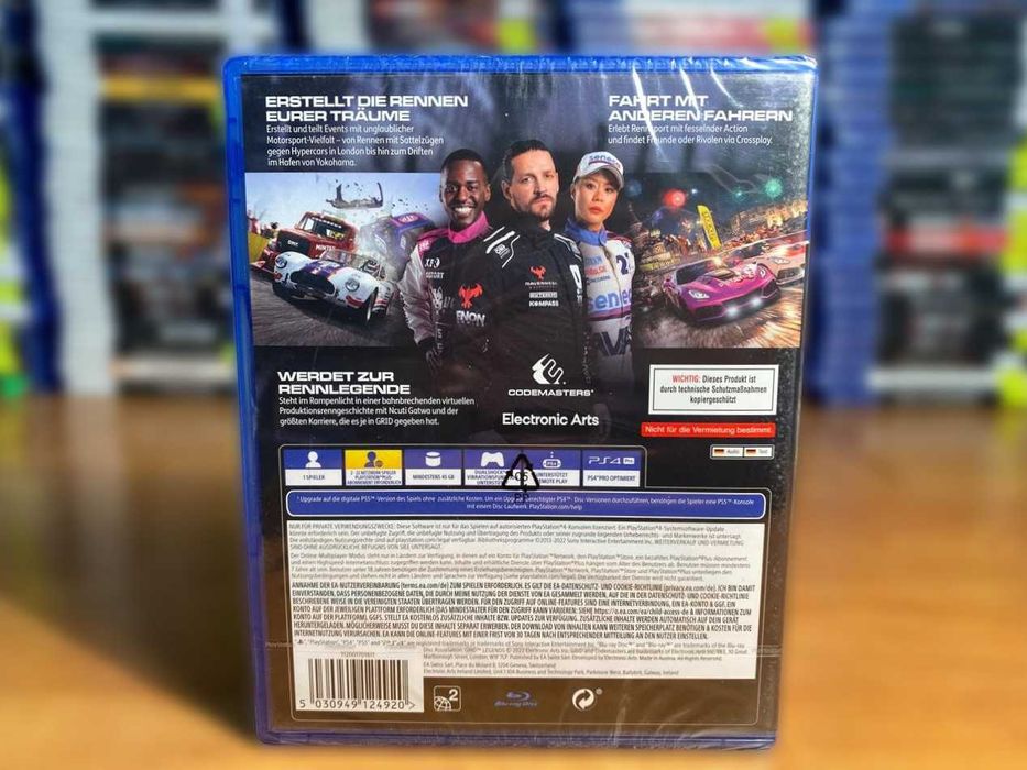 Новый GRID Legends PS4/PS5 Большой Выбор Игр