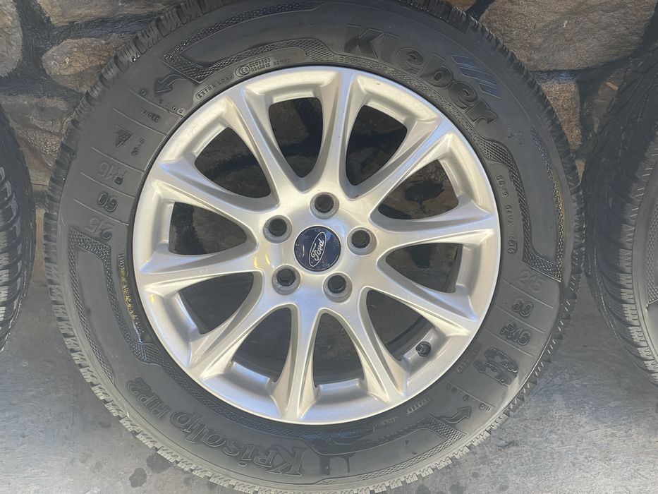 Jante cu cauciucuri de iarna ford 5x108 ET 50