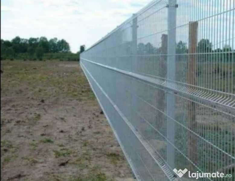 Construim garduri si porti din panouri stil jaluzele, sipca metalica, tabla cutata, BCA