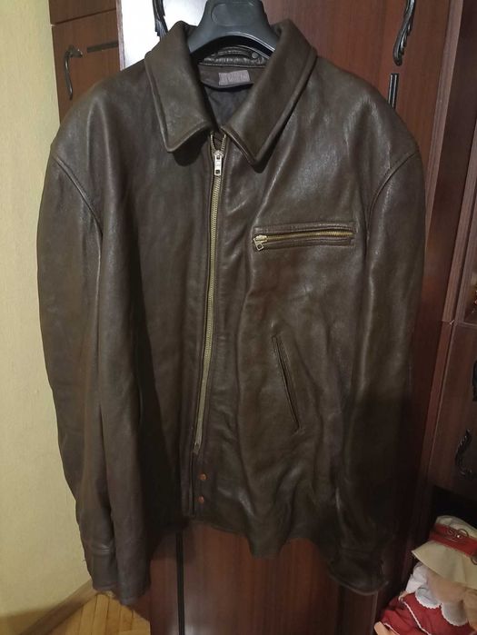 Мъжки якета, естествена кожа, носени, в добро състояние