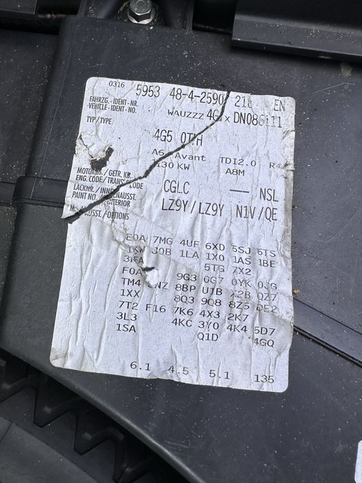 Ауди а6 ц7 2.0тди на части / audi a6 c7 s line 2.0tdi