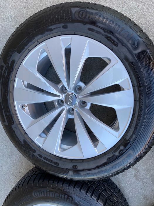 Jante originale Audi 19 cu anvelope de iarna