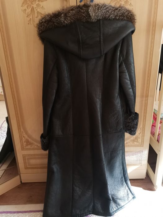 Кожаная дубленка натуральная