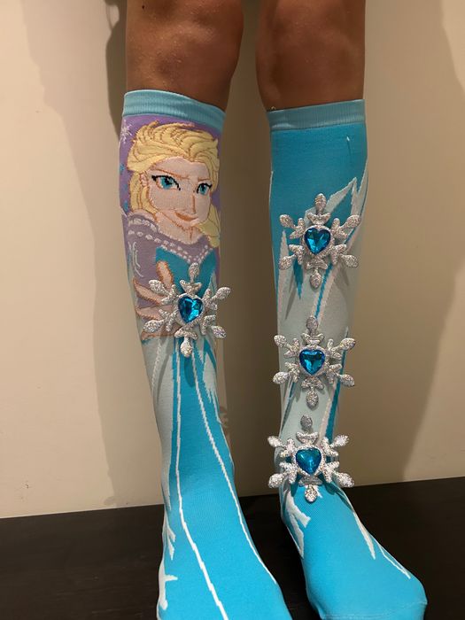 Детски чорапи Елза с 3D ефекти