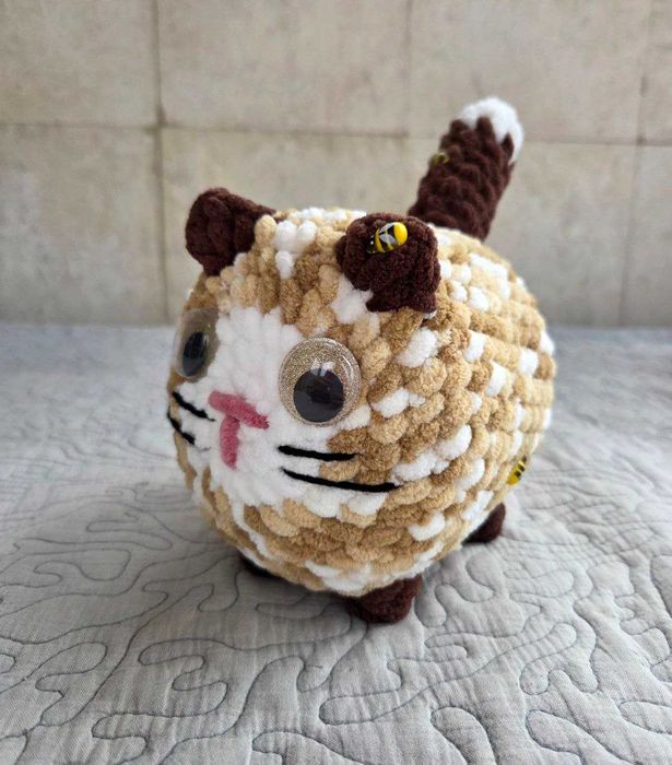 Плетени плюшени играчки, ръчна изработка