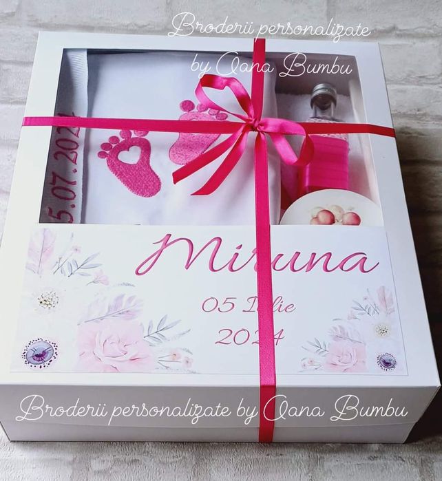 Trusou botez si cutie personalizata