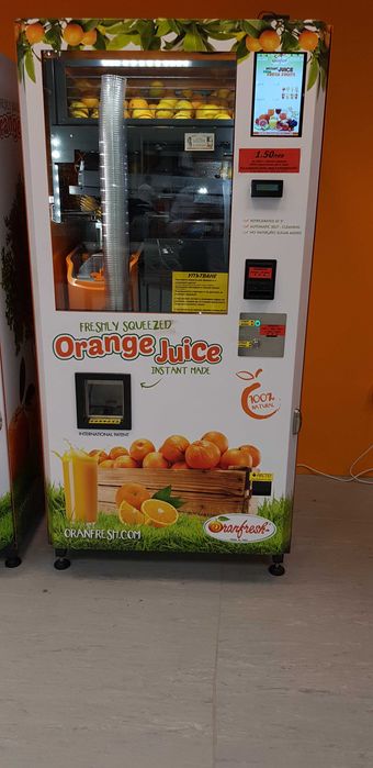 ПРОДАВАМ Вендинг фреш машини марка“ORANFRESH”модел „OR 130“