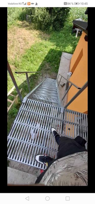 Scara metalica zincata