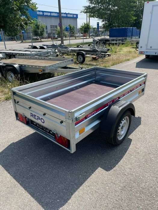 Remorca 750 kg obloane tego, mono-ax, dublu-ax, garantie, carte RAR