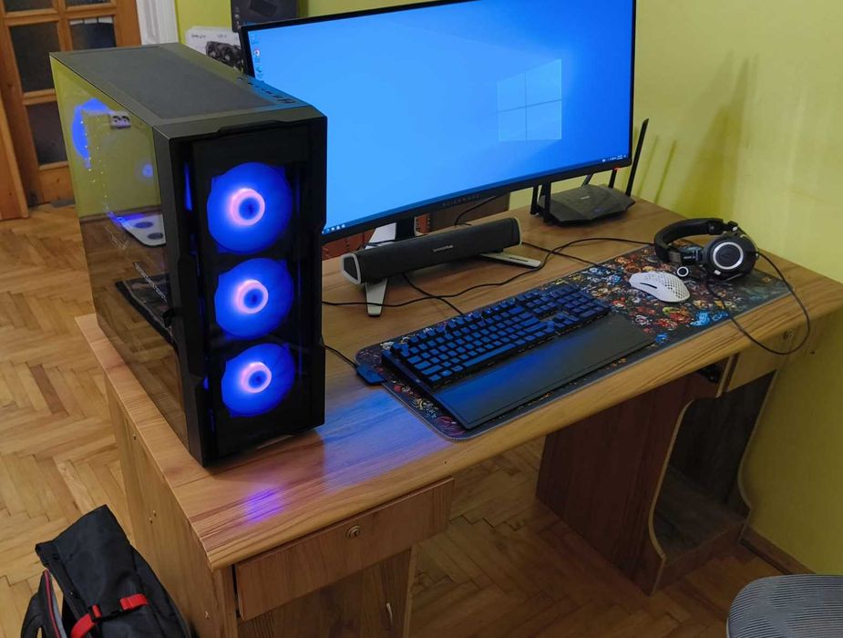 Pc gaming -i5 14600- Rtx 5060 / 16 Gb ram / 512 ssd / nou , montat din piese noi