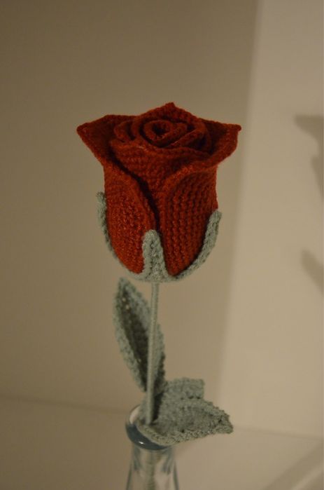 Trandafiri croșetați handmade