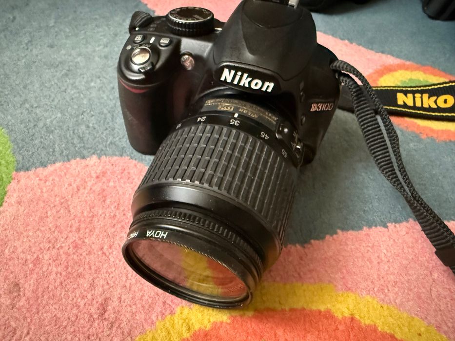 Aparat Foto Nikon D3100 Dslr + geanta de transport Kata + card