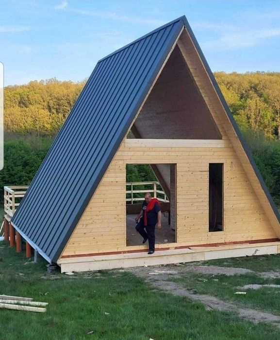 Construim case modulare din lemn