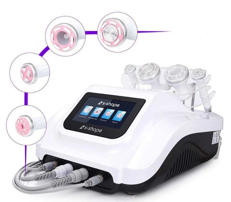 Aparat Profesional S-SHAPE Cavitație 30kHz, SMART RF + Vacuum