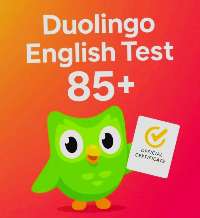 DuoLingo 80-120 балл (TOEFL)