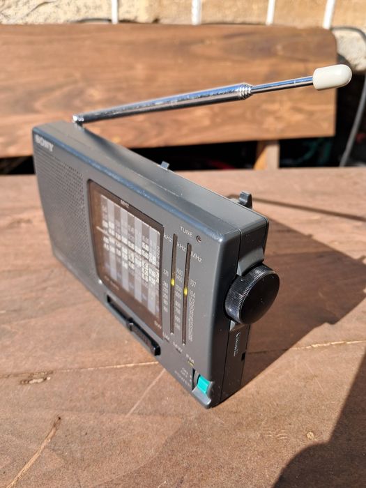 Радиоприемник. Транзистор. Радио. Sony