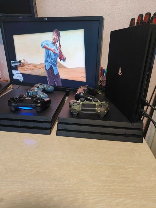 1Г Гаранция ! PlayStation 4 PS4 Pro 1TB SW 9.60 Sony плейстейшън игра